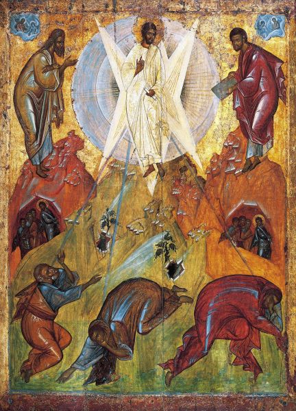 «Преображение», около 1403 г. Третьяковская галерея