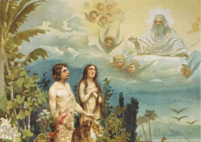 Адам и Ева в Раю