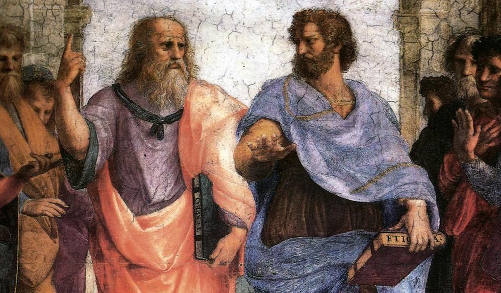 Рафаэль Санти. Платон и Аристотель