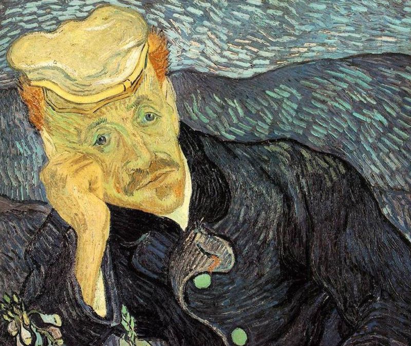 Ван Гог. Портрет доктора Гаше.