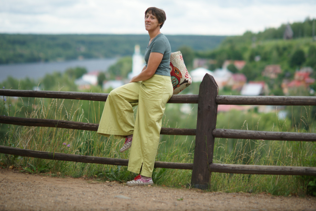 Городские в деревне