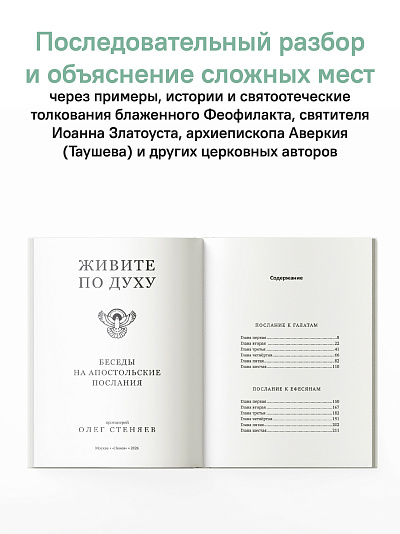 Живите по Духу. Беседы на Апостольские послания Живите по Духу. Беседы на Апостольские послания
