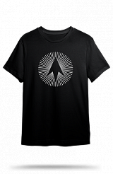 Футболка "Фавор" (черная, L)