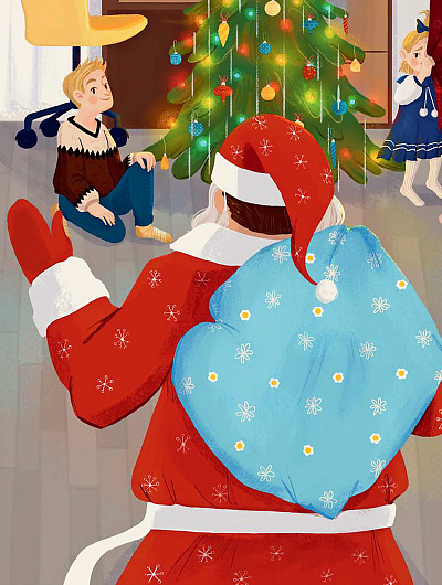 Как стать Дедом Морозом. Зимние истории для детей