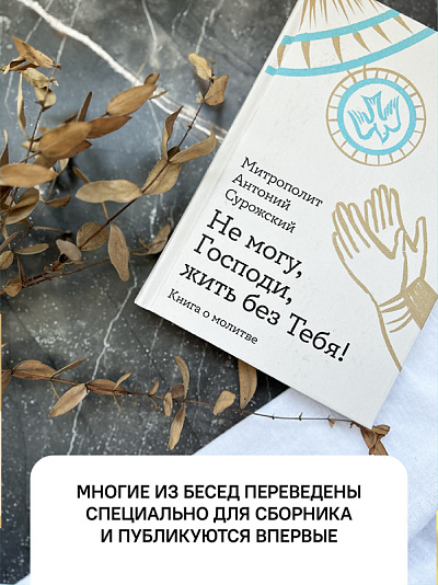 Не могу, Господи, жить без Тебя! Книга о молитве Не могу, Господи, жить без Тебя! Книга о молитве