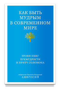 Как быть мудрым в современном мире. Уроки книг Премудрости и Притч Соломона
